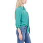 Womens NY Collection 3/4 Sleeve Roll Tab Casual Button Down - image 4