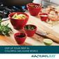 Rachael Ray 10pc. Mix &amp; Measure Mixing Bowl Set - Red - image 4