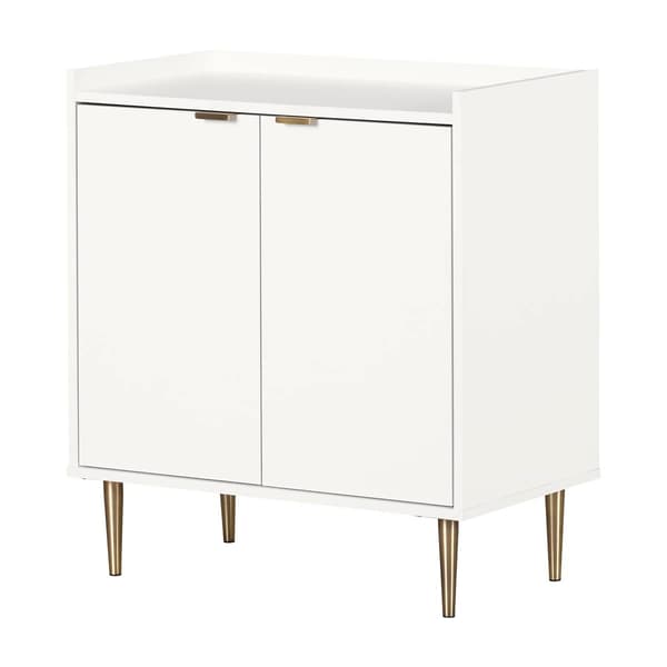South Shore Maliza Pure White Storage Cabinet