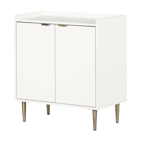 South Shore Maliza Pure White Storage Cabinet - image 