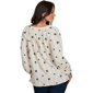 Petite Ruby Rd. English Countryside Button Front Floral Blouse - image 2