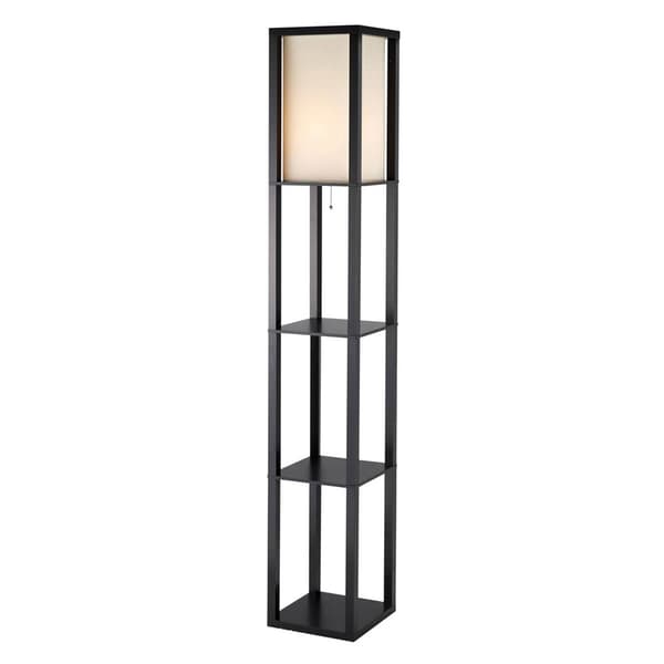 Adesso Titan Tall Shelf Floor Lamp - image 
