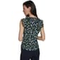 Womens Tommy Hilfiger Ruffle Cap Sleeve Floral Vine Blouse - image 2