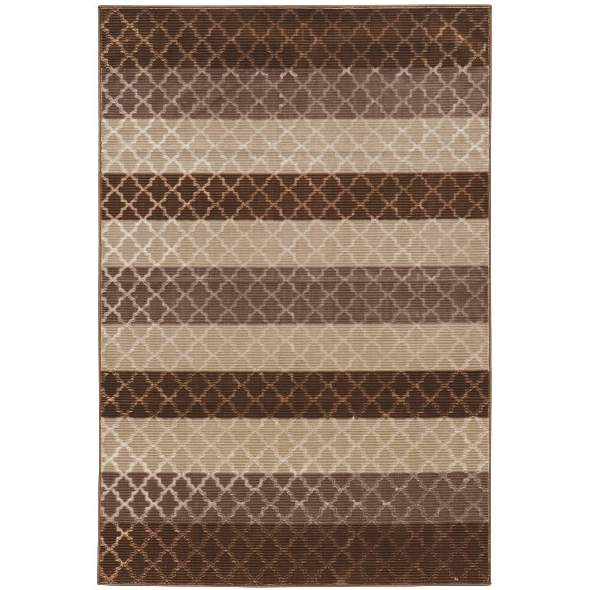 Linon Evolution Trellis Stripe Area Rug - 5x7
