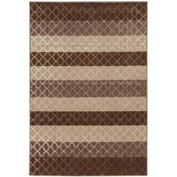 Linon Evolution Trellis Stripe Area Rug - 5x7
