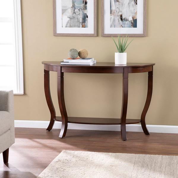 Southern Enterprises Findlay Demilune Console Table - image 
