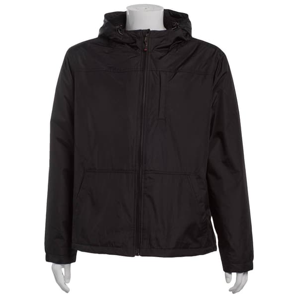 Mens Hawke & Co. Berber Lined Hooded Coat - image 