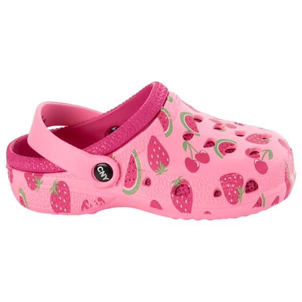 Little Girls Capelli&#174; New York Berry & Melon Clogs