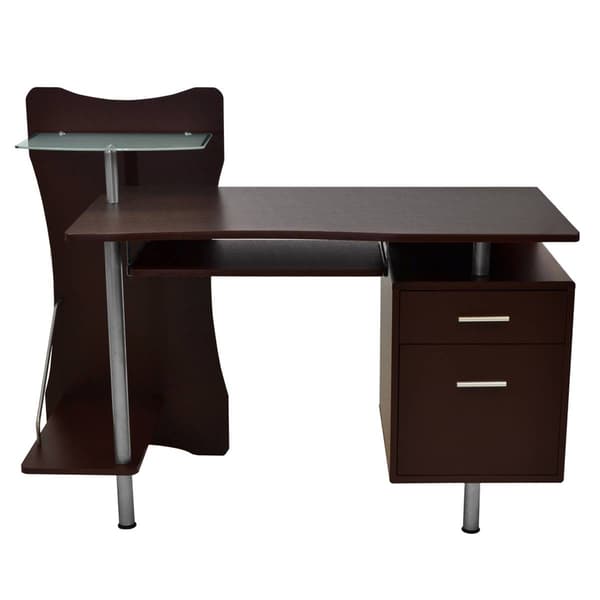Techni Mobili Stylish Computer Desk w/ Storage