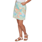 Womens Hearts of Palm All Sun and Games Tropical Pull On Skort - image 3
