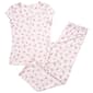 Womens Laura Ashley® Short Sleeve Rose Bouquets Pajama Set - image 1
