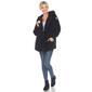 Womens White Mark Plush Hooded Cardigan With Pockets - image 4