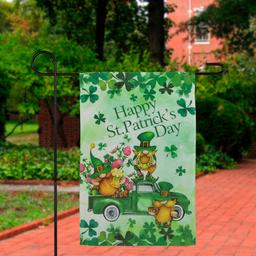 Northlight Seasonal Leprechauns St. Patrick''s Day Garden Flag