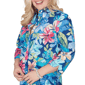 Womens Alfred Dunner The Royal Treatment Tropical Button Down - image 5
