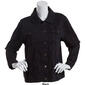 Womens da-sh Long Sleeve Denim Jacket - image 4