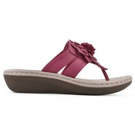 Womens Cliffs by White Mountain Cassia Thong Sandals
