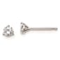 Pure Fire 14kt. White Gold 1/3ctw. Lab Grown Diamond Earrings - image 1