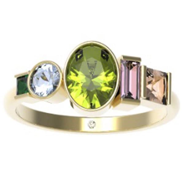 Ashley Cooper(tm) Mixed Multi Color Stone Band - image 