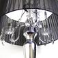 Elegant Designs Romantic Sheer Shade Hanging Crystals Table Lamp - image 4