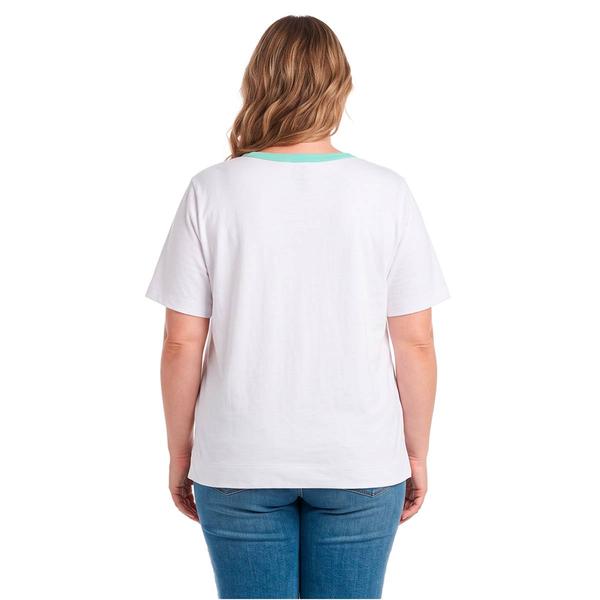 Plus Size HUE® Short Sleeve Cocktails Country Club Pajama Tee