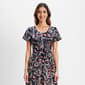 Womens Sami & Jo Short Sleeve Floral Shift Dress - image 2