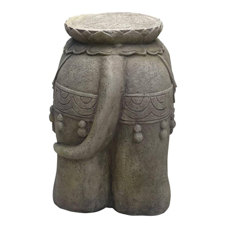 Hi-Line Gift Pachyderm Classic Elephant Plant Stand