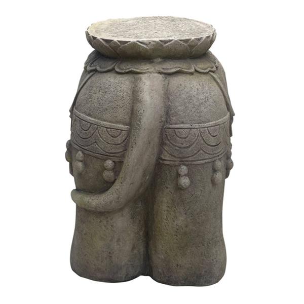 Hi-Line Gift Pachyderm Classic Elephant Plant Stand