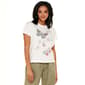 Plus Size Architect(R) Short Sleeve Butterfly Daisy Floral Slub Tee - image 1