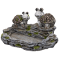 Northlight Turtle Couple Outdoor Garden Bird Bath - image 5