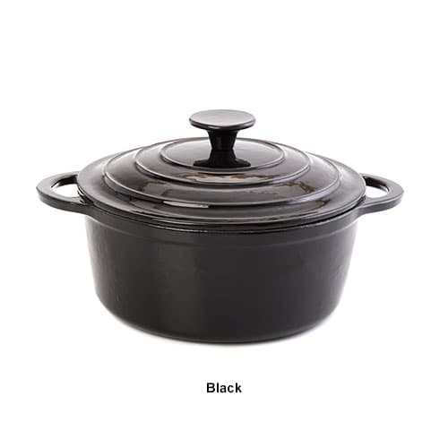 Healthy Living Enamel Cast Iron Dutch Oven- 5qt.