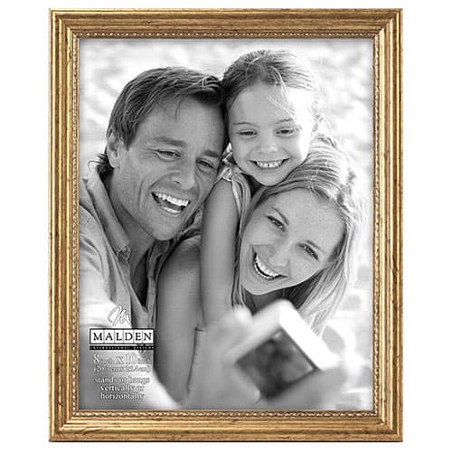 Malden Gold Bead Wood Frame - 8x10 - image 