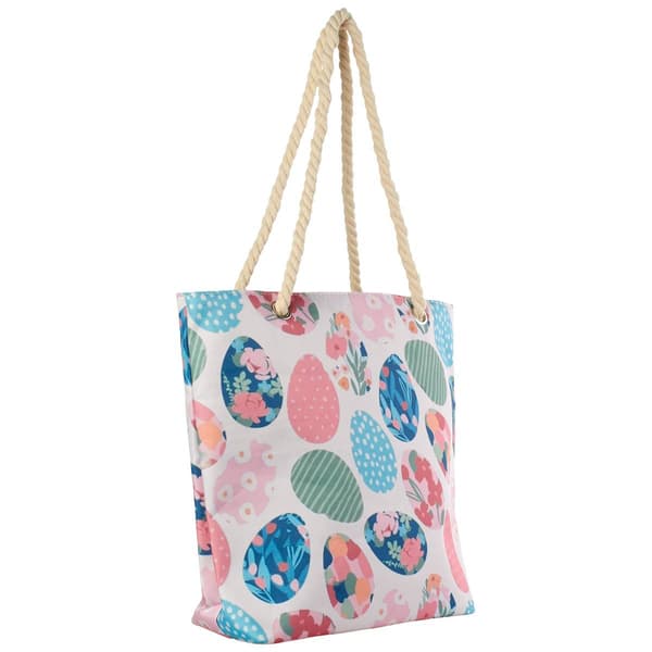 Renshun Easter Egg Canvas Tote - image 