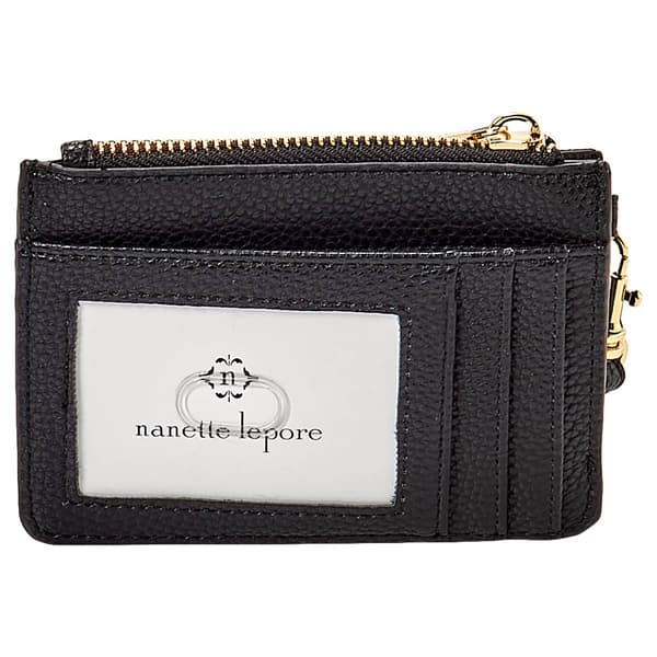 Womens Nanette Lepore Becki Top Zip Card Wristlet