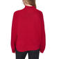 Womens DKNY Jeans Long Sleeve Mock Neck Logo Sweater - image 2