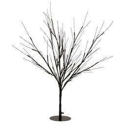 Northlight Seasonal 39in. LED Lighted Black Halloween Twig Tree