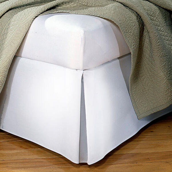Fresh Ideas Tailored Bed Skirt - White - image 