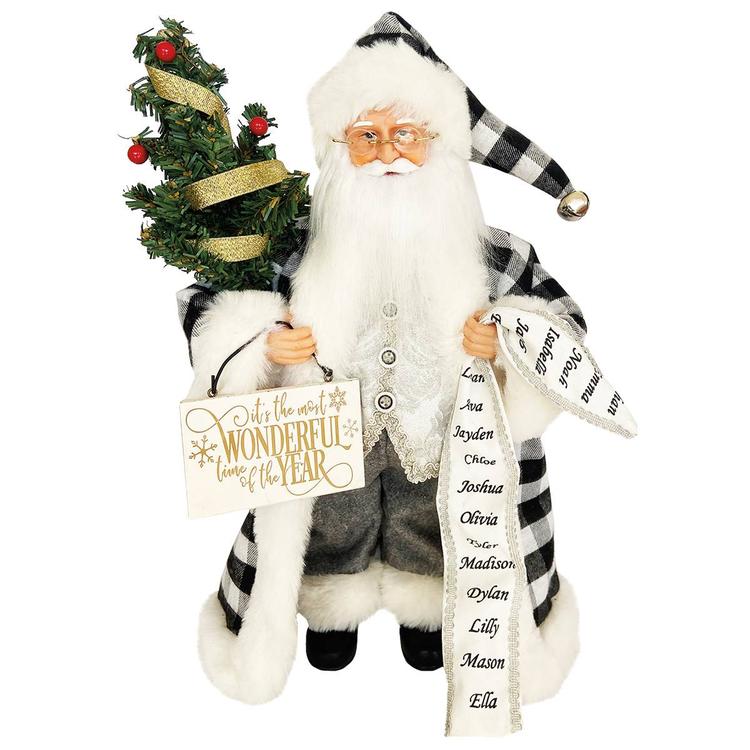 Santa''s Workshop 15in. Most Wonderful Time Santa Claus