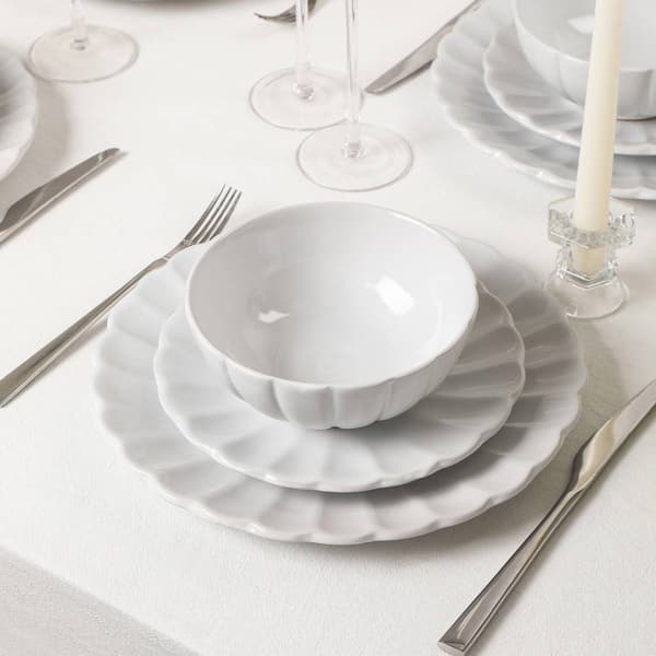Earth & Clay Phoenix 12-Piece Stoneware Dinnerware Set
