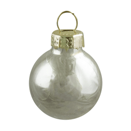 Northlight 24ct. 2-Finish Gold Glass Ball Christmas Ornaments