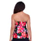 Womens American Beach Sunny Delight Flyaway Tankini Swim Top - image 4