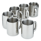 BergHOFF 6pc. Stainless Steel 12 oz. Mug Set - image 1
