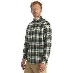 Mens Big & Tall LANDS'' END® Campside Flannel Shirt - Forest