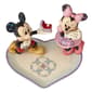 Jim Shore Disney Traditions Mickey & Minnie Ring Dish Figurine - image 2