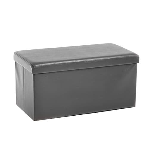 FHE Faux Leather Storage Bench