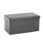 FHE Faux Leather Storage Bench - image 3