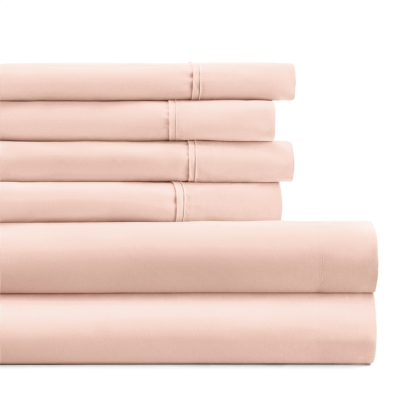 Soft Essentials 6pc. Luxury Ultra Soft Sheet Set