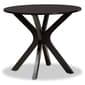 Baxton Studio Carlin Modern Dark Brown Wood 5pc. Dining Set - image 3