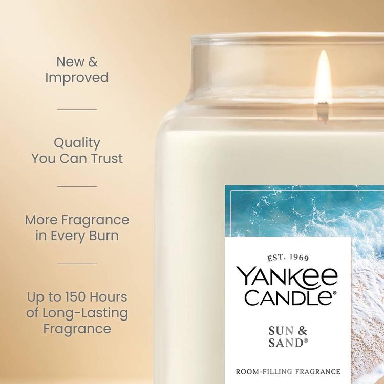 Yankee Candle® 22oz. Sun & Sand Jar Candle