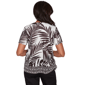 Womens Alfred Dunner Detail Driven Tropical Leaf Blouse - image 2