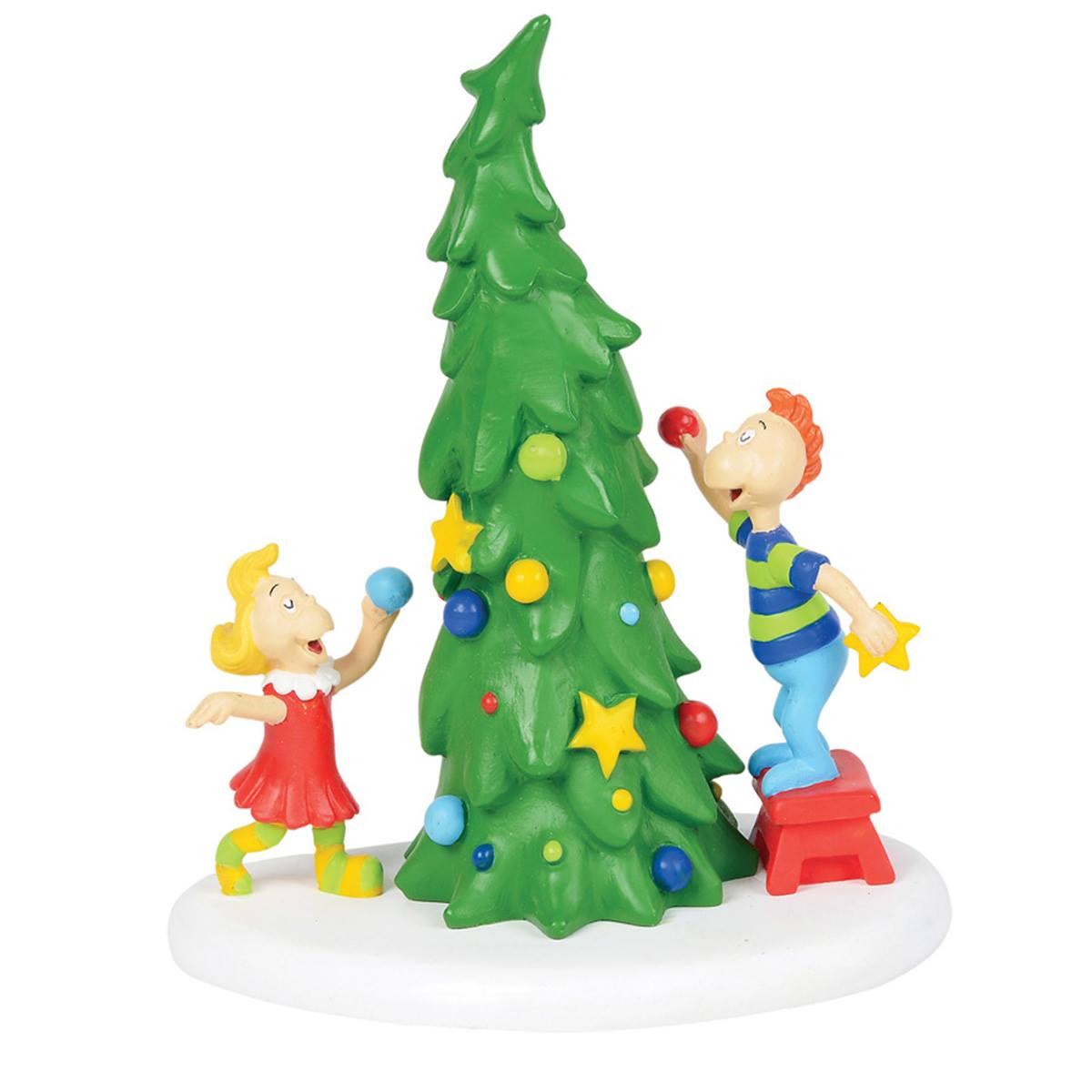 Department 56 Grinch Village Who-Ville Christmas Tree